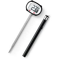 Magikthen Sensor Digital LCD Puerto de Cocción Instantánea Termómetro con Parada Automática para Carne- Parrilla…